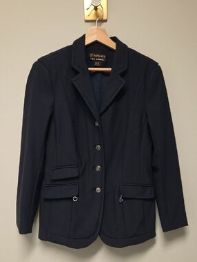 ARIAT Platinum Pro Series Show Coat, Navy Blue, US 12 Regular / 12R